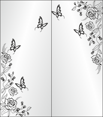 floral изображение для пескоструя цветочные орнаменты флора